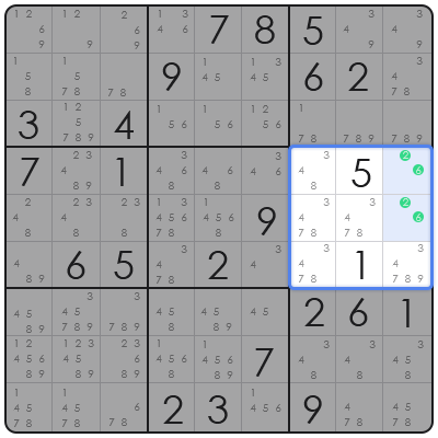 sudoku skyscraper technique